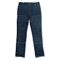 Miniatyrbillede 2 af 2: Carhartt Jeans Rugged Flex Double Front Dungaree Blå 40 / 32