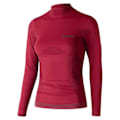Miniatyrbillede 1 af 2: Lenz Merino 6.0 Turtle Neck Langærmet Baselayer Rød L Kvinde
