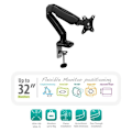 Miniatyrbillede 3 af 8: Ewent Skærmstativ Ew1515 13-27´´ Max 6.5kg Sort