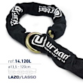 Pikkukuva 3 / 8: Urban Security Ketjun Lukko 14.120l Musta 120 cm