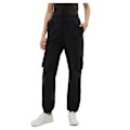 Miniatyrbillede 1 af 7: Vero Moda Cargo Bukser Kimberly Sort M / 32 Kvinde