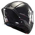Miniatyrbillede 5 af 8: Mt Helmets Modulær Hjelm Atom 2 Sv Solid Sort M