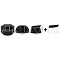 Miniatyrbillede 6 af 6: Prologic Telt Avenger Bivy & Condenser Warp Grøn