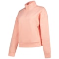 Miniatyrbillede 5 af 6: Superdry Sport Tech Relaxed Half Halv Lynlås Sweatshirt Orange L Kvinde