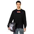Miniatyrbillede 1 af 4: Diesel Langærmet T-shirt Just K2 Sort L Mand