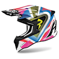 Miniatyrbillede 1 af 3: Airoh Motocross Hjelm Stryker View Flerfarvet XL
