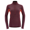 Miniatyrbillede 1 af 2: Devold Of Norway Running Merino 130 Halv Lynlås Sweatshirt  XL Kvinde