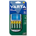 Miniatyrbillede 1 af 8: Varta Lcd Oplader 12v Usb+4 2600mah Mignon Aa Søvfarvet