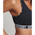Miniatyrbillede 4 af 5: Superdry Sports-bh Train Branded Elastic Grå XS Kvinde