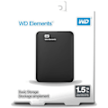 Miniatyrbillede 8 af 9: Western Digital Ekstern Hdd-harddisk Elements Se Usb 3.0 2.5´´ 1 Sort