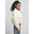Miniatyrbillede 3 af 6: Urban Classics Oversized Satin Big Jakke Hvid 4XL Kvinde