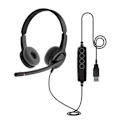 Miniatyrbillede 2 af 7: Axtel Axh-v28ucd Headset Sort