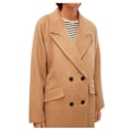 Miniatyrbillede 4 af 6: Vero Moda Harper Long Frakke Brun S Kvinde