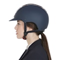 Miniatyrbillede 6 af 6: Equestro Hjelm Modello Eclipse Plain Matt Rowel Fitting  59-61 cm
