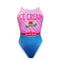 Miniatyrbillede 1 af 2: Turbo Badedragt Revolution Sweet&fresh Blå,Rosa 2XL Kvinde