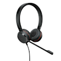 Miniatyrbillede 1 af 2: Jabra Evolve 20 Stereo Hovedtelefoner Sort One Size / EU Plug