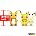 Pikkukuva 5 / 7: Mega Construx Ja Raichu) 3 Pokémon Rayo (pichu. Pikachu Keltainen