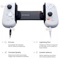 Miniatyrbillede 4 af 5: Backbone Gen2 Edition Playstation Lightning Smartphone-controller