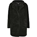 Miniatyrbillede 7 af 8: Urban Classics Overdimensioneret Parka Sherpa Sort M Kvinde
