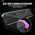 Miniatyrbillede 6 af 10: Corsair Vengance Rgb Rt Ryzen 64gb 2x32gb Ddr4 3600mhz Ram-hukommelse
