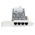 Miniatyrbillede 3 af 6: Startech Pr42gi Pci-e Netværksadapter Til Ethernet 4 Porte