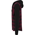 Miniatyrbillede 8 af 8: Urban Classics Skjorte Hætte Ed Flanell Sweat Leeve Sort 2XL Mand