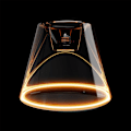 Miniatyrbillede 2 af 6: Creative Cables Smoky Ghost Line Forsænket Kegle Led Pære 6w 1900k