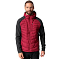 Miniatyrbillede 1 af 7: Vaude Elope Hybrid Jakke Rød,Sort S Mand
