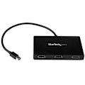 Miniatyrbillede 1 af 5: Startech 3 Port Mini Displayport Mst Hub Sort