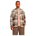 Miniatyrbillede 1 af 7: Jack & Jones Raymond Melange Check Overtrøje Grøn XL Mand
