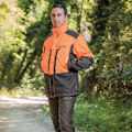Miniatyrbillede 3 af 3: Somlys Jakke Intraque Orange,Sort M