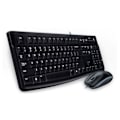 Miniatyrbillede 2 af 2: Logitech Mus Og Tastatur Mk120 Combo Sort Portuguese QWERTY