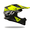 Miniatyrbillede 3 af 10: Ufo Motocross Hjelm Intrepid  L