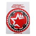 Miniatyrbillede 2 af 2: Msc Arm Cnc Alu7075 4 104 Bcd Pl36tb Kæderring Sort 28t