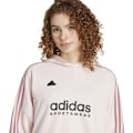 Miniatyrbillede 4 af 4: Adidas Tiro Cut 3 Stripes Fleece Sweatshirt Rosa L / Regular Kvinde