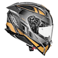 Miniatyrbillede 3 af 6: Premier Helmets 23 Hyper Carbon Tk19 22.06 Hjelm Sort S