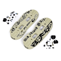 Miniatyrbillede 1 af 3: Mesmer Inline Skates Bundplade Souls Db Gylden EU 43-44