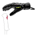 Miniatyrbillede 4 af 7: Leki Alpino Handsker Wcr Venom Speed 3d Sort 7.5 Mand