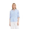 Miniatyrbillede 4 af 6: Tom Tailor Bluse With Slub Structure 1035247 Blå 40 Kvinde