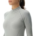 Miniatyrbillede 5 af 8: Uyn Evolutyon Turtle Neck Langærmet Baselayer Grå S / M Kvinde