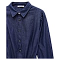 Miniatyrbillede 2 af 2: Salsa Jeans 21008896 Langærmet Midi-kjole Blå S Kvinde