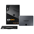 Miniatyrbillede 9 af 9: Samsung Harddisk Mz-77q8t0bw 870 Qvo 8tb Sort
