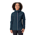 Miniatyrbild 1 av 6: Vaude All Year Elope Softshelljacka Blå 40 Kvinna