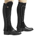 Miniatyrbild 1 av 2: Lexhis Split Läder Half Chaps Comfort Svart L