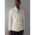 Miniatyrbild 5 av 6: Hackett Gmw Lin Cot Hbone Db Blazer Beige 50 / R0 Man