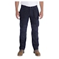 Miniatyrbillede 1 af 2: Carhartt Bukser Med Afslappet Pasform Steel Multi Pocket Tech Blå 36 / 32