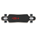 Pikkukuva 3 / 3: Street Surfing Longboard Freeride Dropthrough 39´ Curve 4131 39´´ Hopeinen