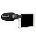 Miniatyrbillede 2 af 2: Saramonic Smartphone Og Videokamera Mikrofon Smartmic+ Sort