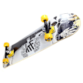 Miniatyrbillede 3 af 10: Krf Skateboard Spark On-street 7.75´´ Sort 31.5 Inches