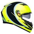Miniatyrbillede 5 af 7: Agv Fuld Ansigtshjelm K3 E2206 Mplk Gul M